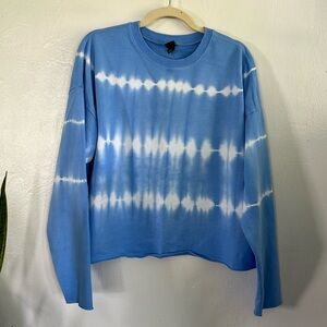 Wild Fable Boxy Crop Top Lightweight Sweatshirt